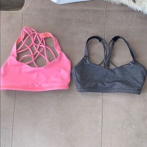 2 lululemon sports bras